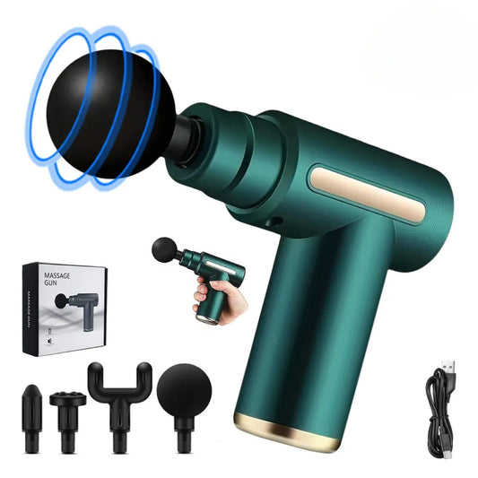 Pistola masajeadora portatil